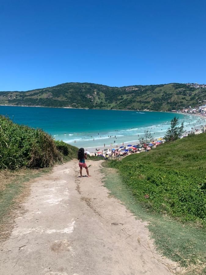 Casa com piscina em frente à praia Arraial do Cabo Exterior foto